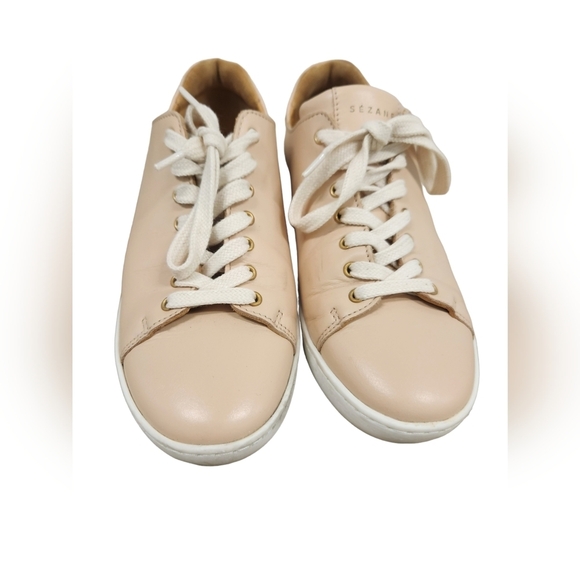 Sezane Jack sneaker in blush, size 38 - Picture 1 of 9